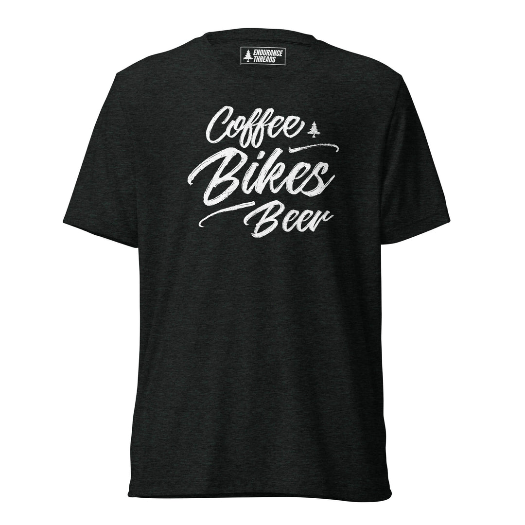 Coffee Bikes Beer Tri - Blend Tee - Unisex - Endurance Threads
