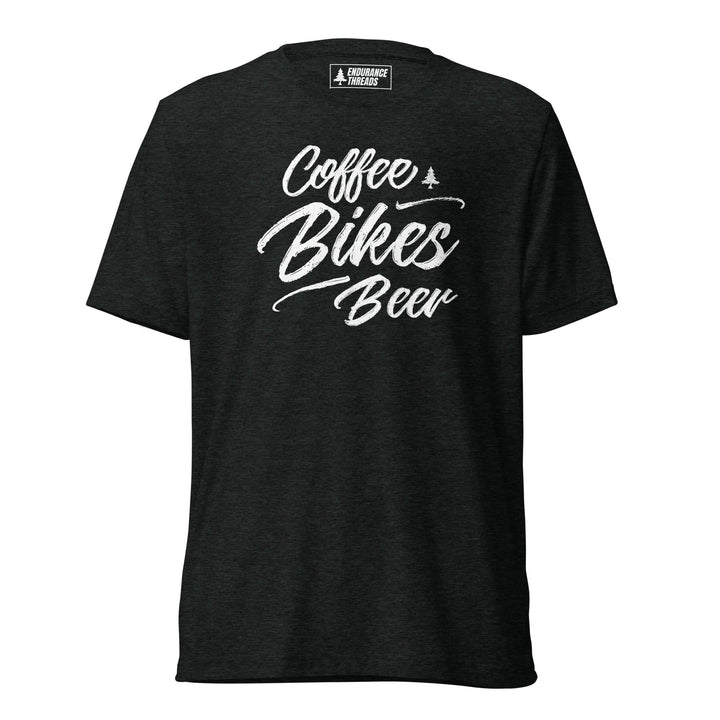Coffee Bikes Beer Tri - Blend Tee - Unisex - Endurance Threads