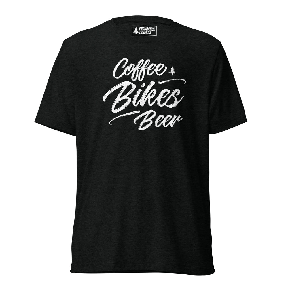 Coffee Bikes Beer Tri - Blend Tee - Unisex - Endurance Threads