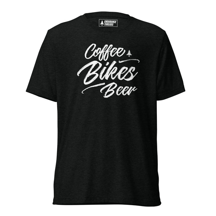 Coffee Bikes Beer Tri - Blend Tee - Unisex - Endurance Threads
