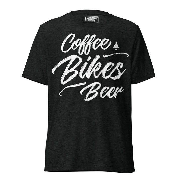 Coffee Bikes Beer Tri - Blend Tee - Unisex - Endurance Threads