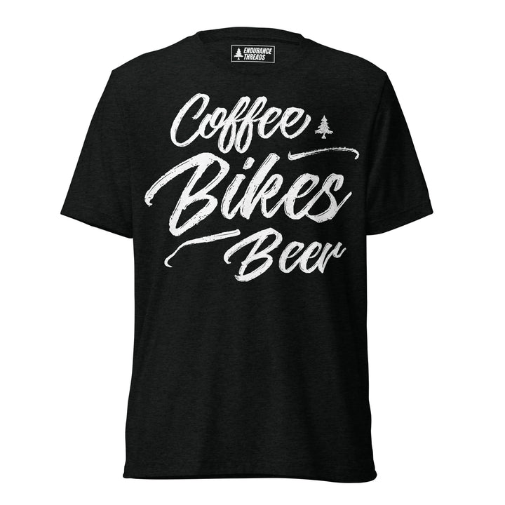 Coffee Bikes Beer Tri - Blend Tee - Unisex - Endurance Threads