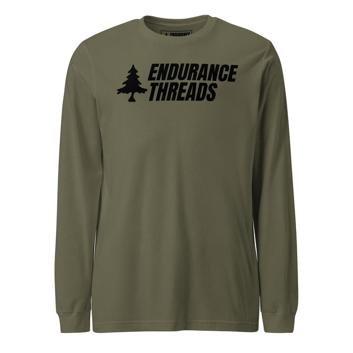 ETNE Billboard Blk Logo LS Tee - Unisex - Endurance Threads