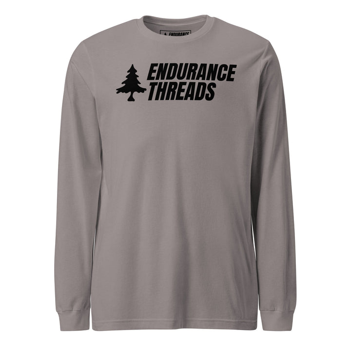 ETNE Billboard Blk Logo LS Tee - Unisex - Endurance Threads