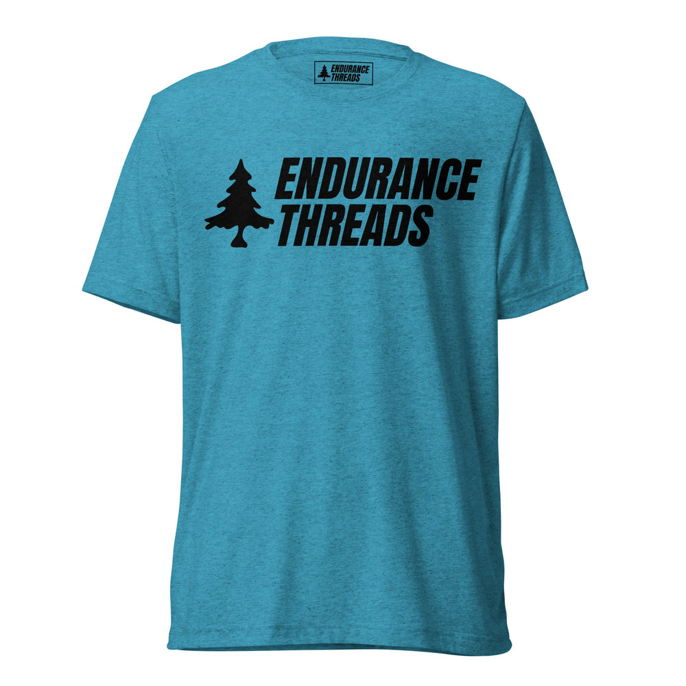 ETNE Billboard Blk Logo Tri - Blend Tee - Unisex - Endurance Threads