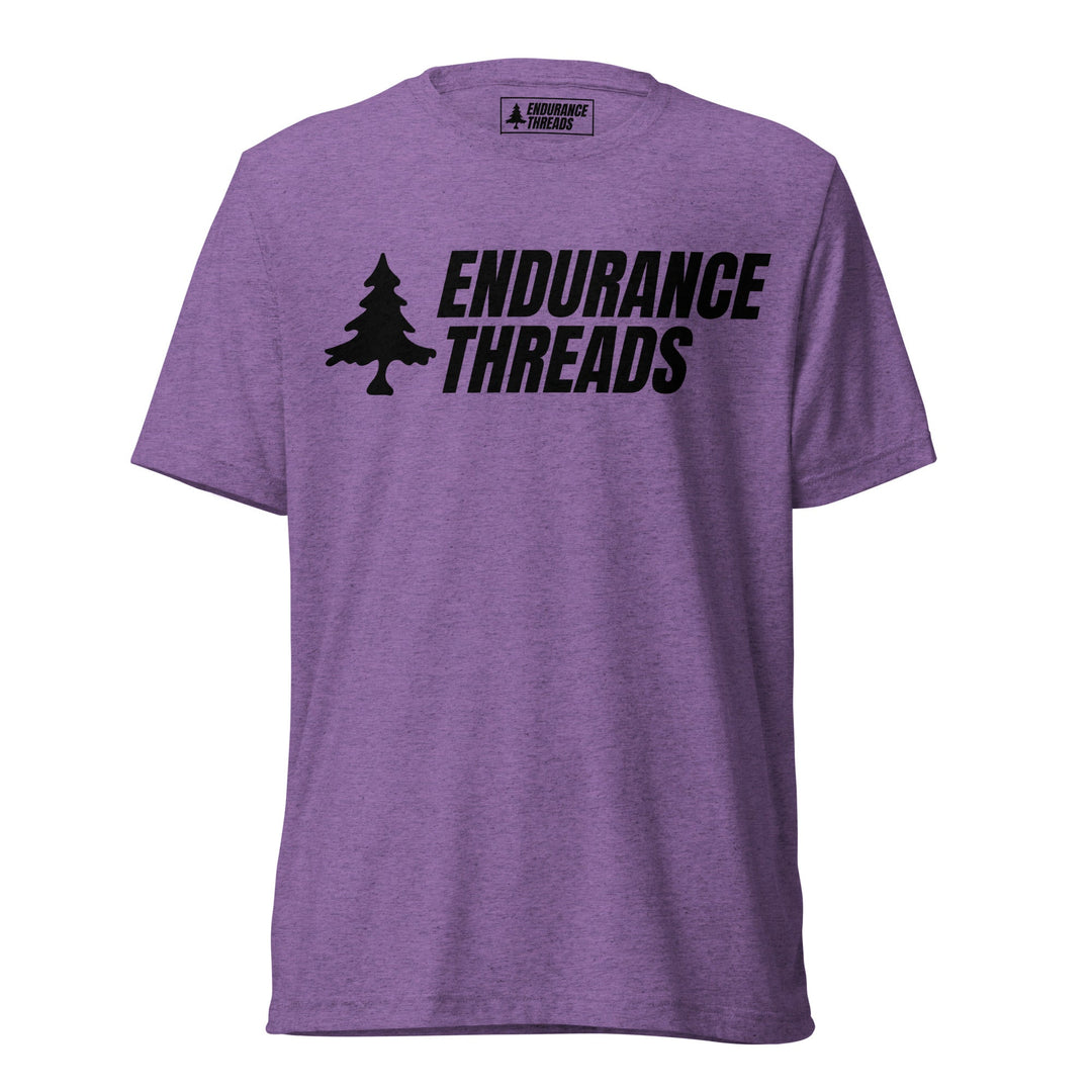 ETNE Billboard Blk Logo Tri - Blend Tee - Unisex - Endurance Threads