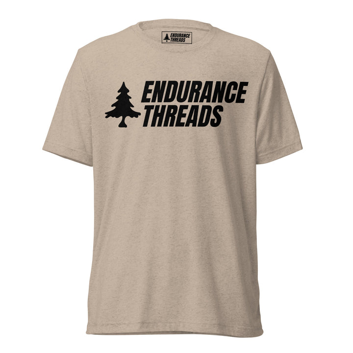 ETNE Billboard Blk Logo Tri - Blend Tee - Unisex - Endurance Threads