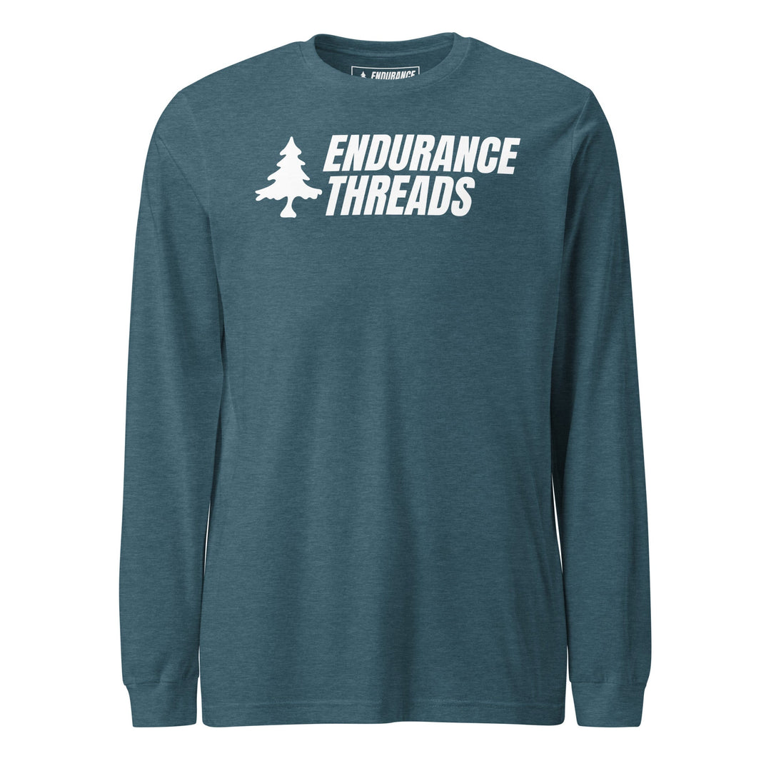 ETNE Billboard Wht Logo LS Tee - Unisex - Endurance Threads