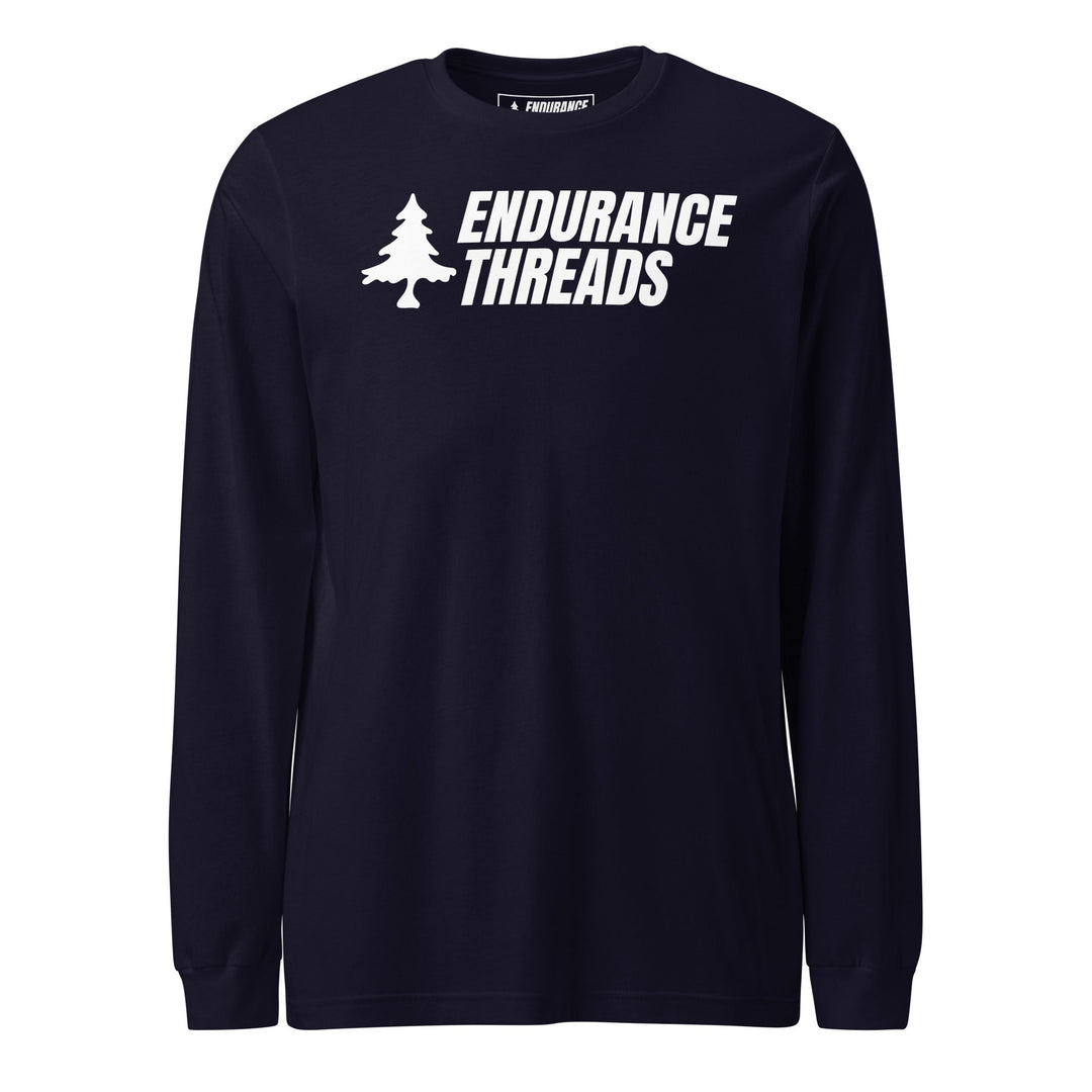 ETNE Billboard Wht Logo LS Tee - Unisex - Endurance Threads