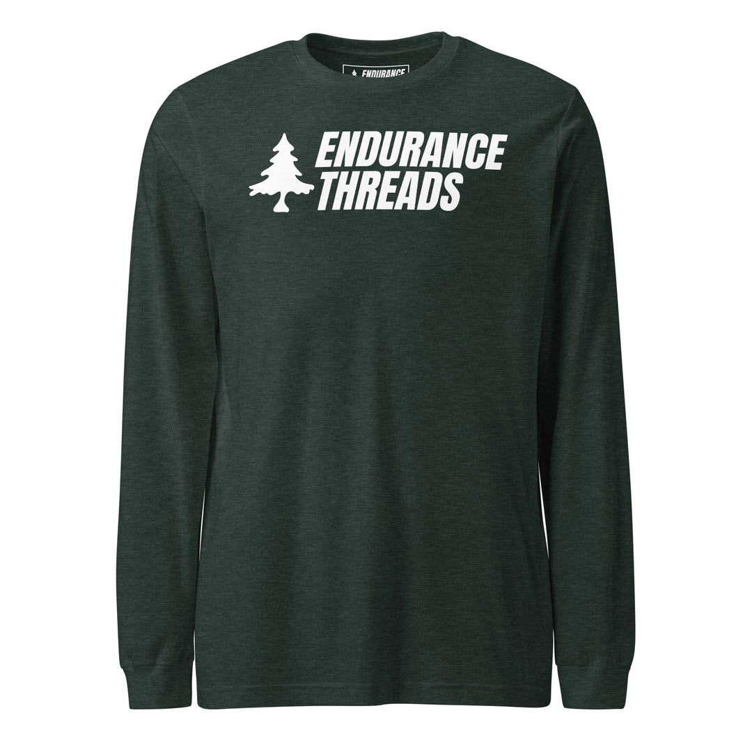 ETNE Billboard Wht Logo LS Tee - Unisex - Endurance Threads