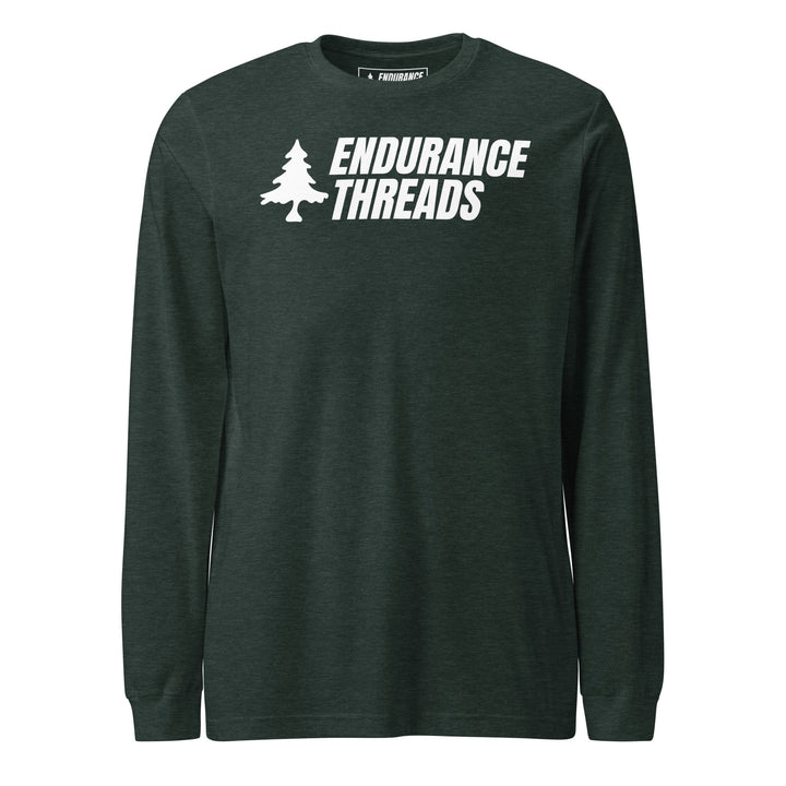 ETNE Billboard Wht Logo LS Tee - Unisex - Endurance Threads
