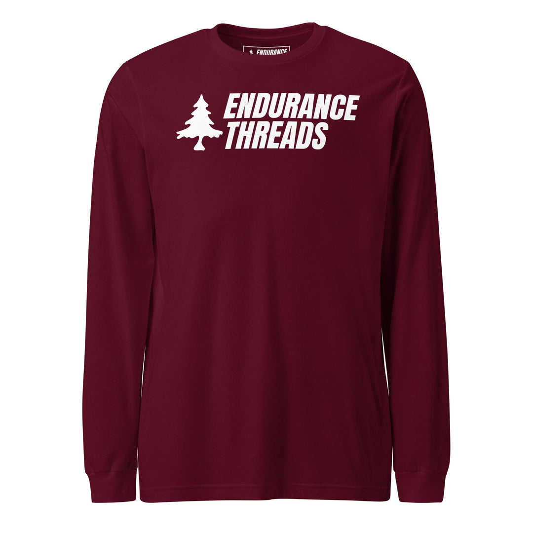 ETNE Billboard Wht Logo LS Tee - Unisex - Endurance Threads