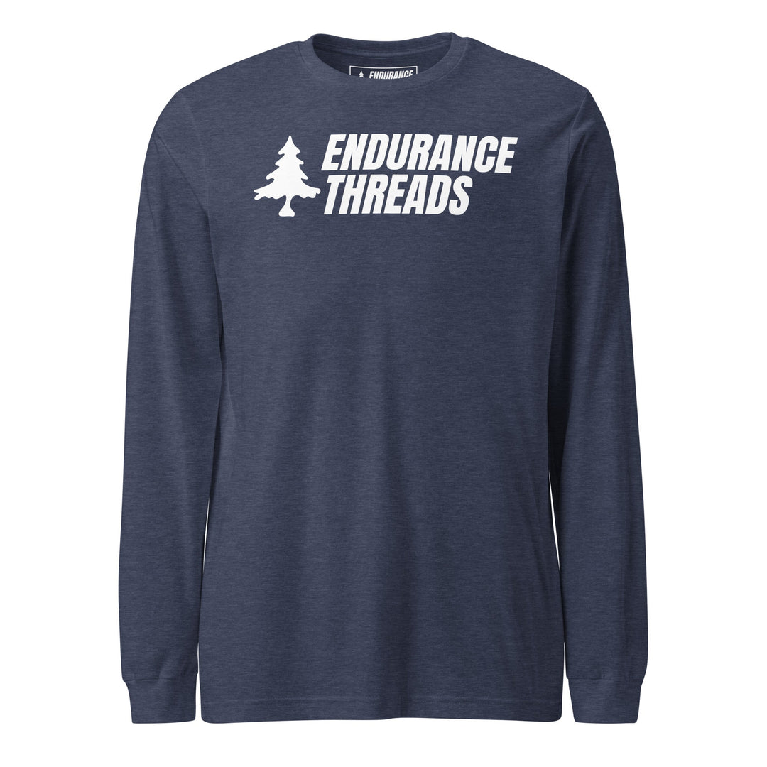 ETNE Billboard Wht Logo LS Tee - Unisex - Endurance Threads