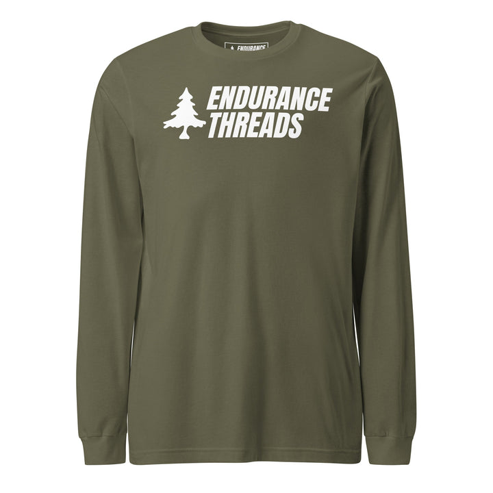 ETNE Billboard Wht Logo LS Tee - Unisex - Endurance Threads