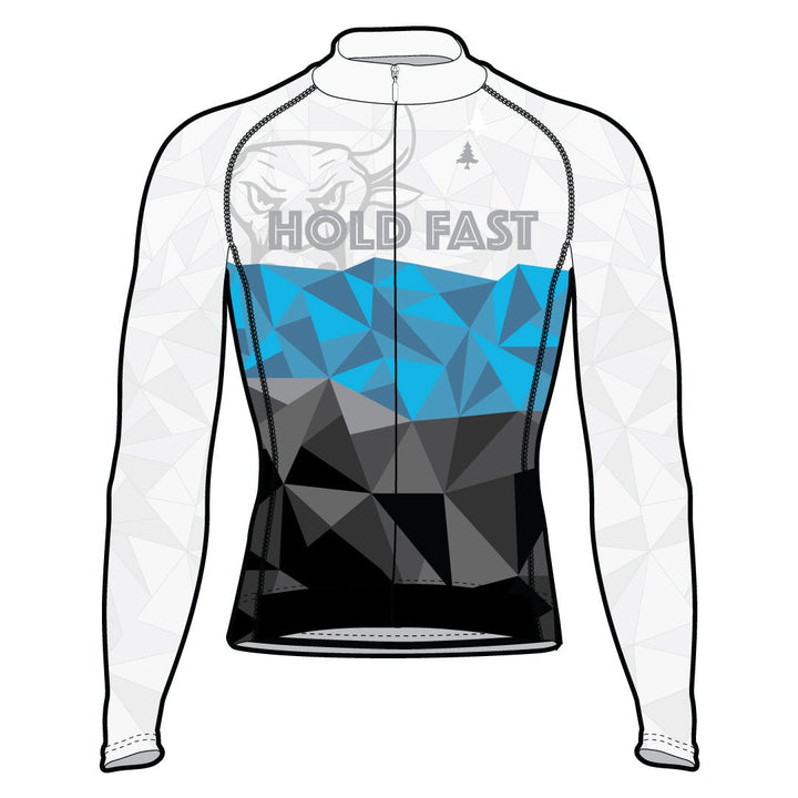 Hold Fast White SLK LS Jersey (Pre - Order) - Endurance Threads