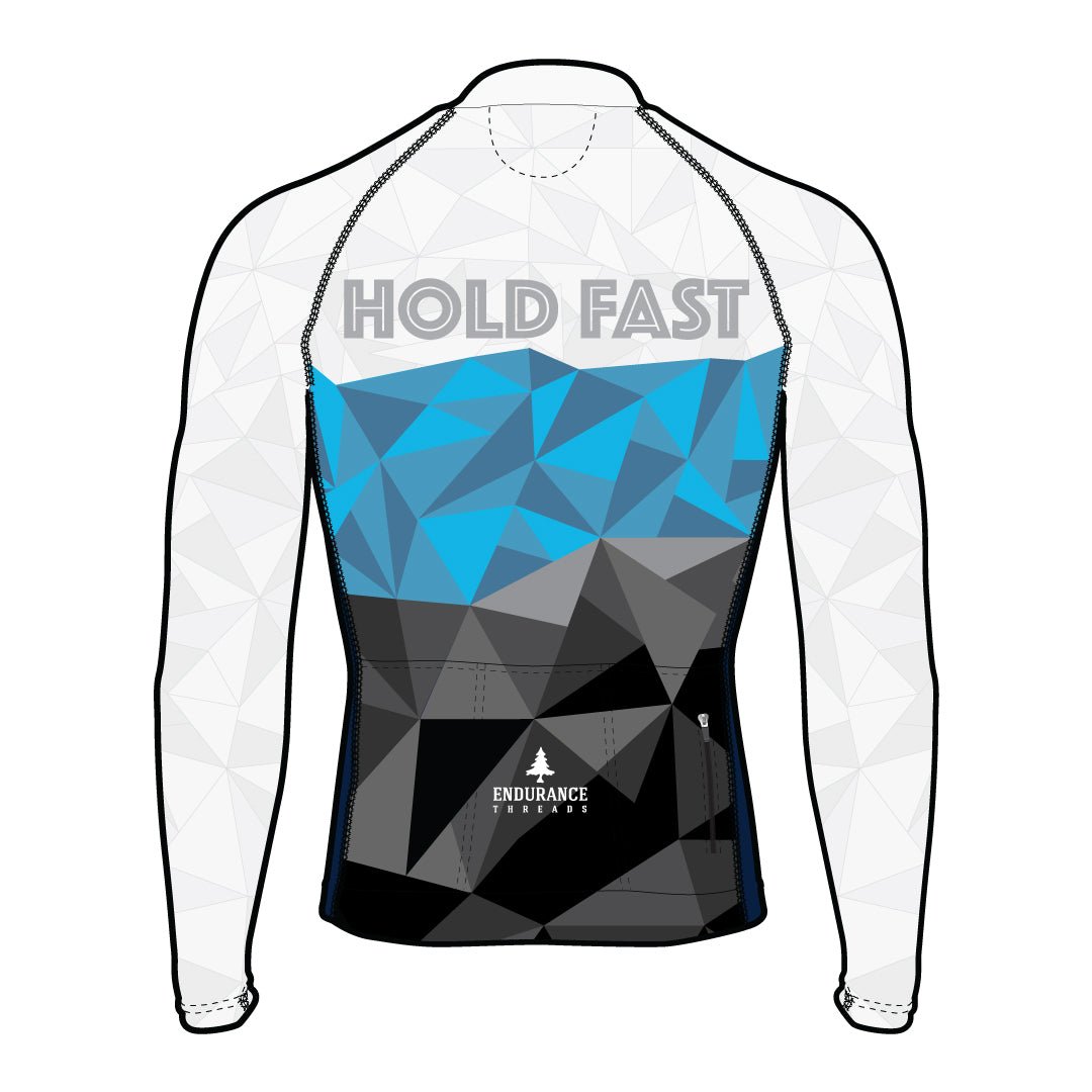 Hold Fast White SLK LS Jersey (Pre - Order) - Endurance Threads