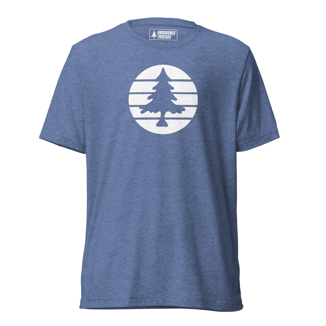 Horizon Shield White Tri - Blend Tee - Unisex - Endurance Threads