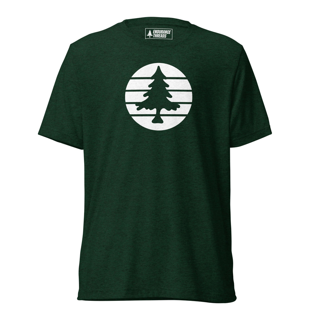 Horizon Shield White Tri - Blend Tee - Unisex - Endurance Threads