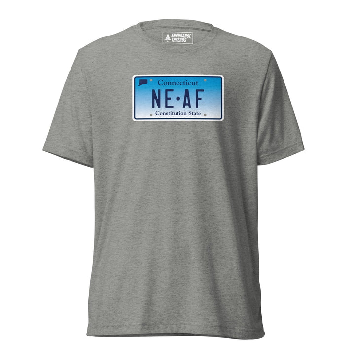 NEAF CT License Plate Tri - Blend Tee - Unisex - Endurance Threads