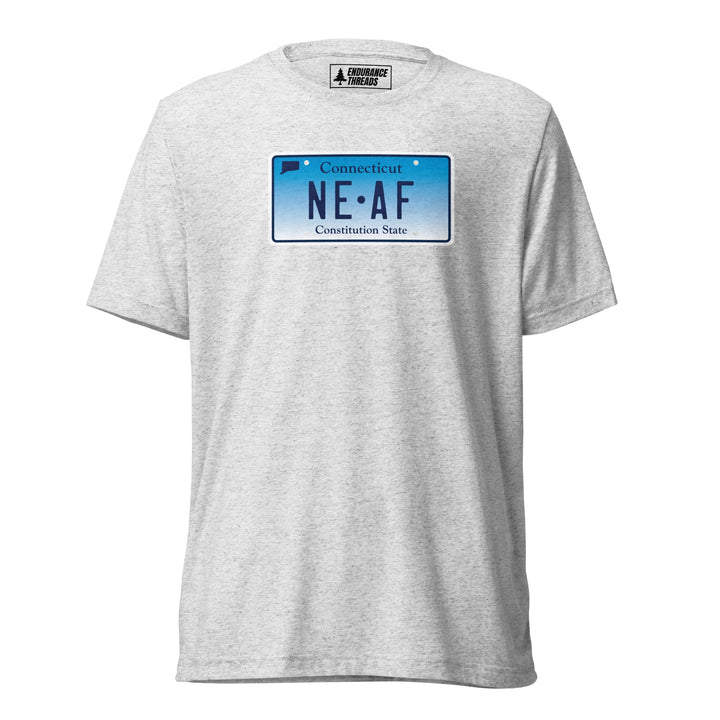 NEAF CT License Plate Tri - Blend Tee - Unisex - Endurance Threads