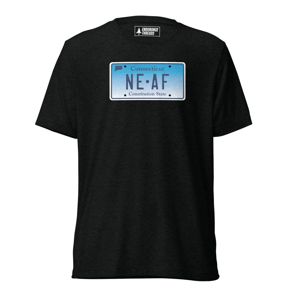 NEAF CT License Plate Tri - Blend Tee - Unisex - Endurance Threads