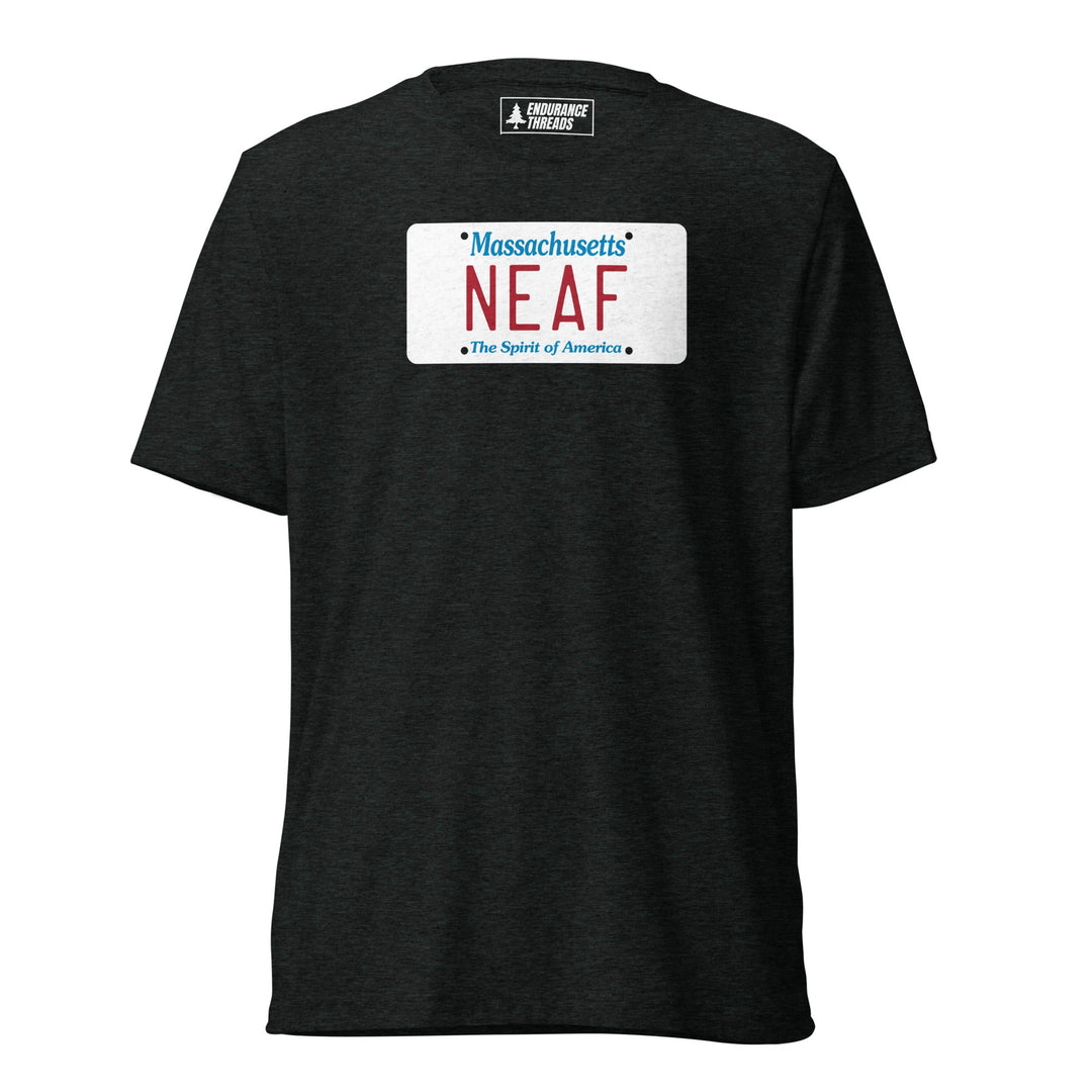 NEAF MA License Plate Tri - Blend Tee - Unisex - Endurance Threads