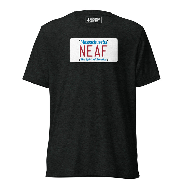 NEAF MA License Plate Tri - Blend Tee - Unisex - Endurance Threads
