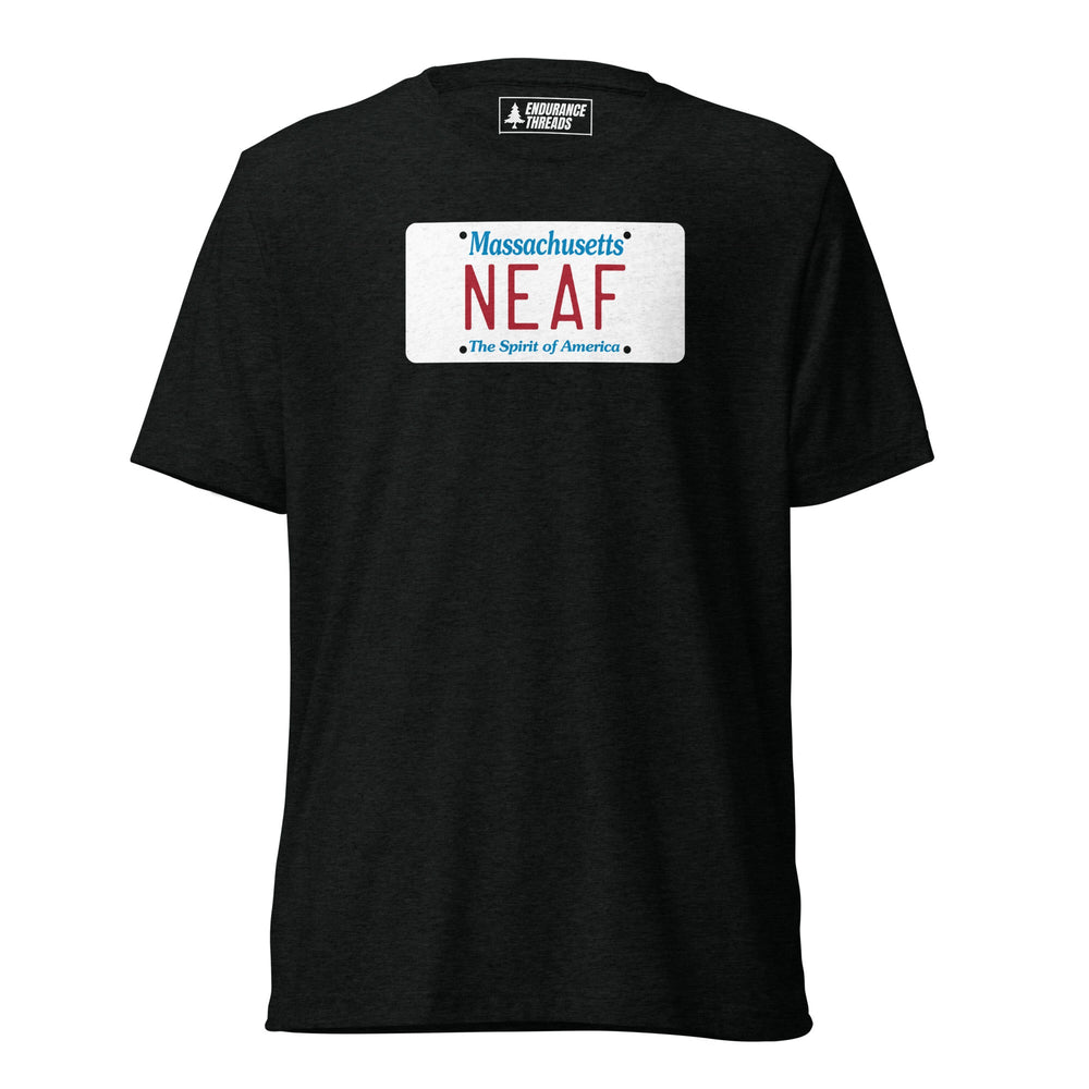 NEAF MA License Plate Tri - Blend Tee - Unisex - Endurance Threads