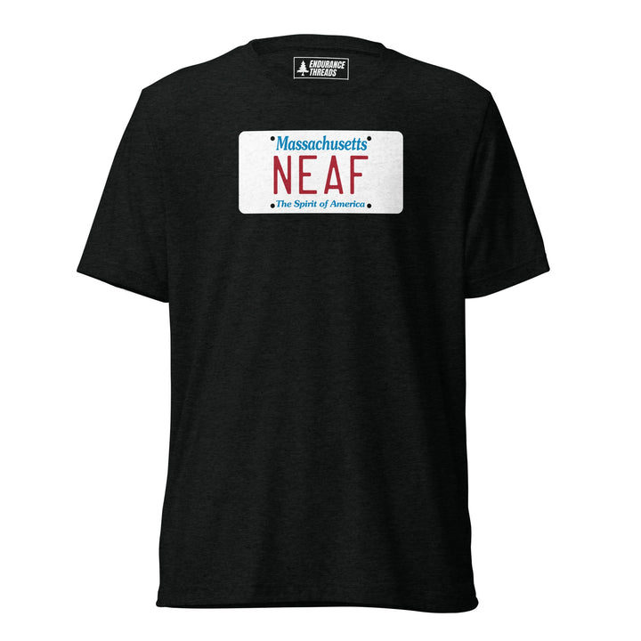 NEAF MA License Plate Tri - Blend Tee - Unisex - Endurance Threads