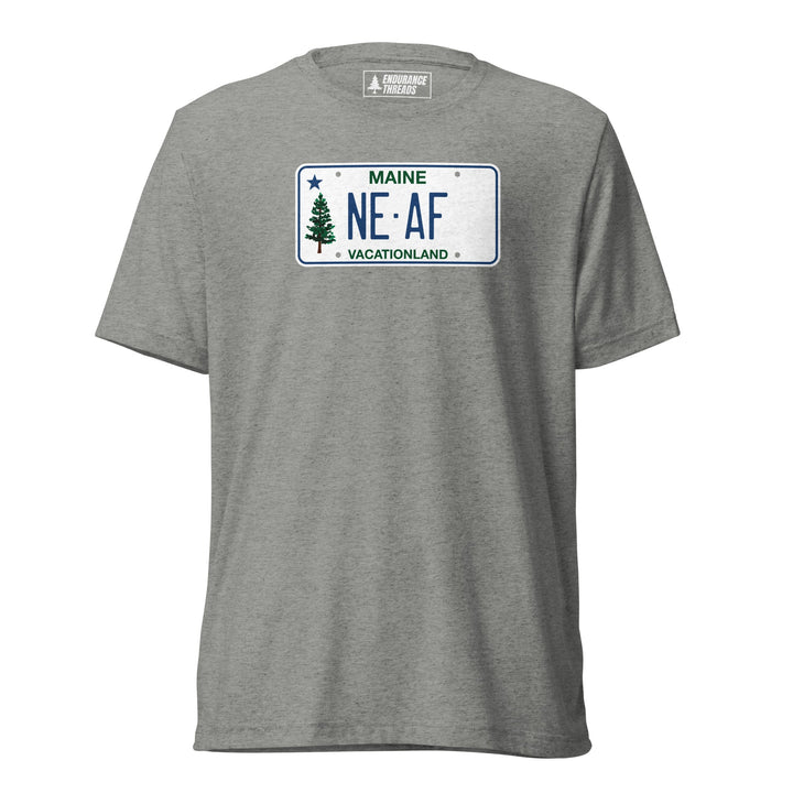 NEAF ME License Plate Tri - Blend Tee - Unisex - Endurance Threads