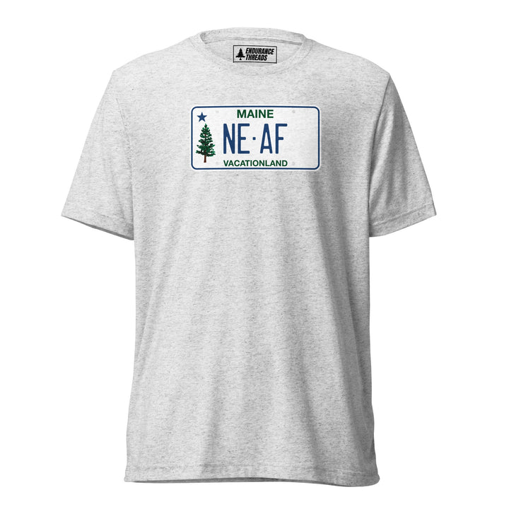 NEAF ME License Plate Tri - Blend Tee - Unisex - Endurance Threads