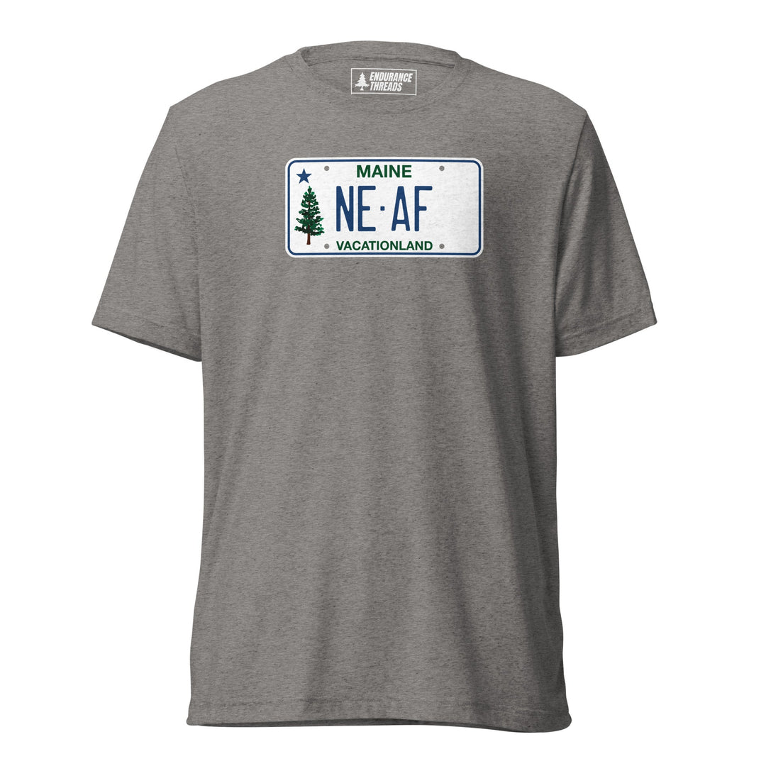 NEAF ME License Plate Tri - Blend Tee - Unisex - Endurance Threads