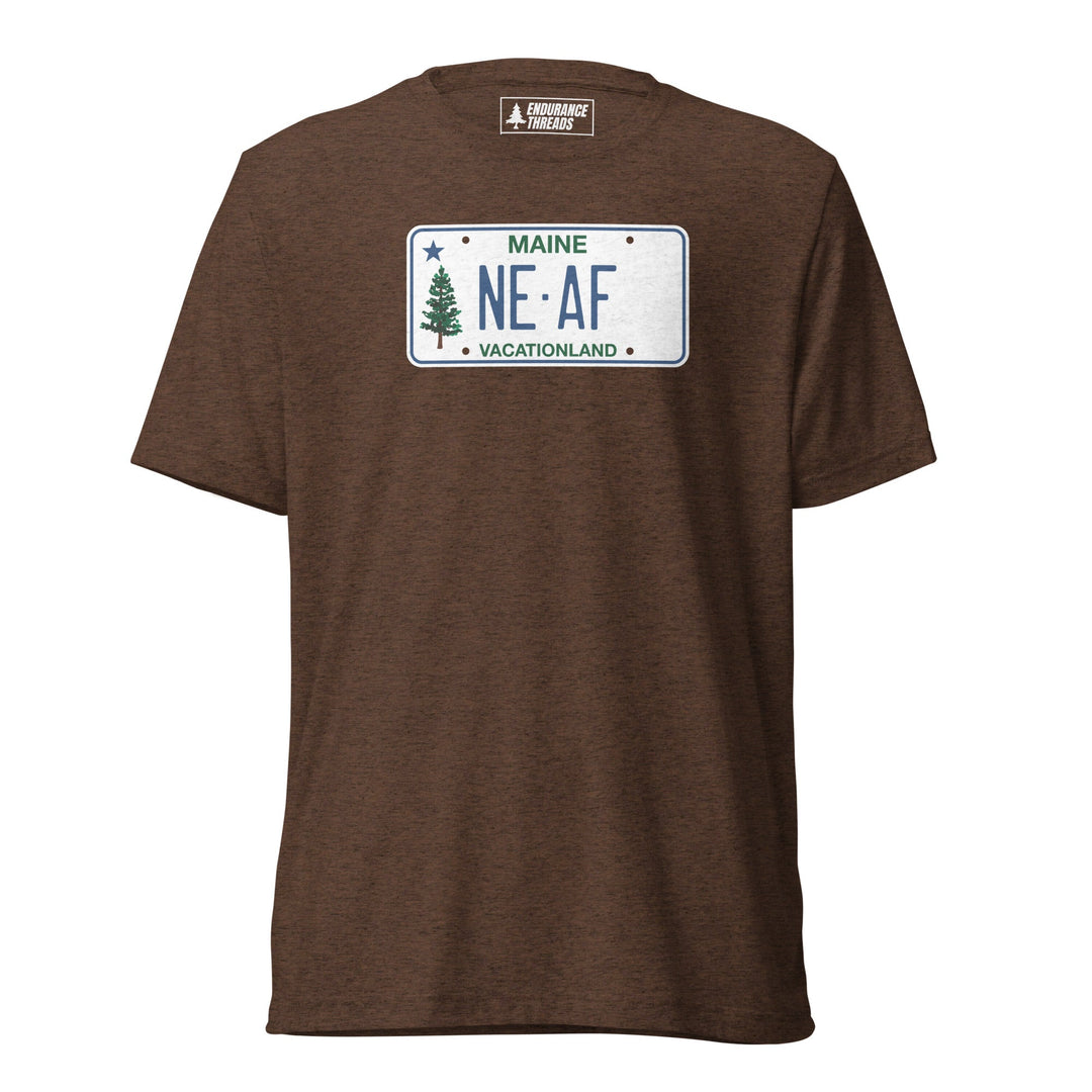 NEAF ME License Plate Tri - Blend Tee - Unisex - Endurance Threads