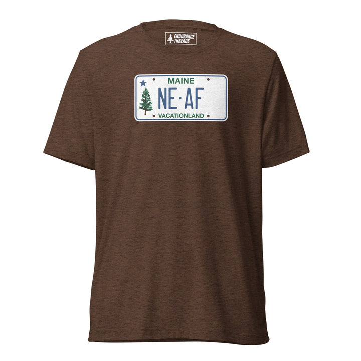 NEAF ME License Plate Tri - Blend Tee - Unisex - Endurance Threads