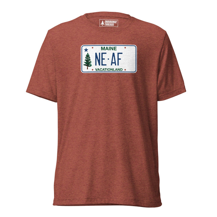 NEAF ME License Plate Tri - Blend Tee - Unisex - Endurance Threads