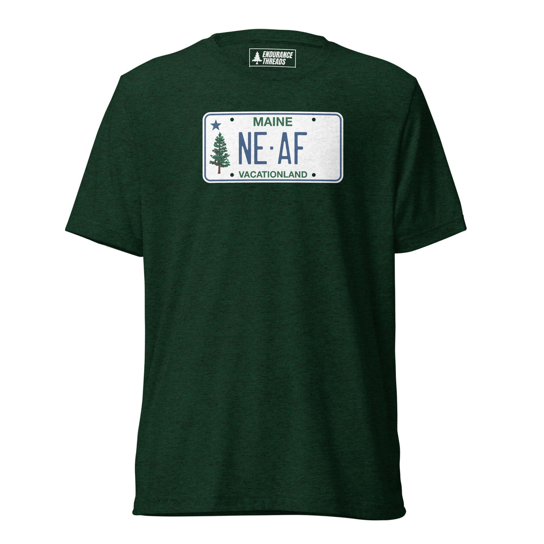 NEAF ME License Plate Tri - Blend Tee - Unisex - Endurance Threads
