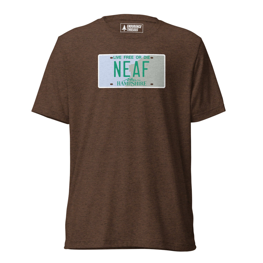 NEAF NH License Plate Tri - Blend Tee - Unisex - Endurance Threads