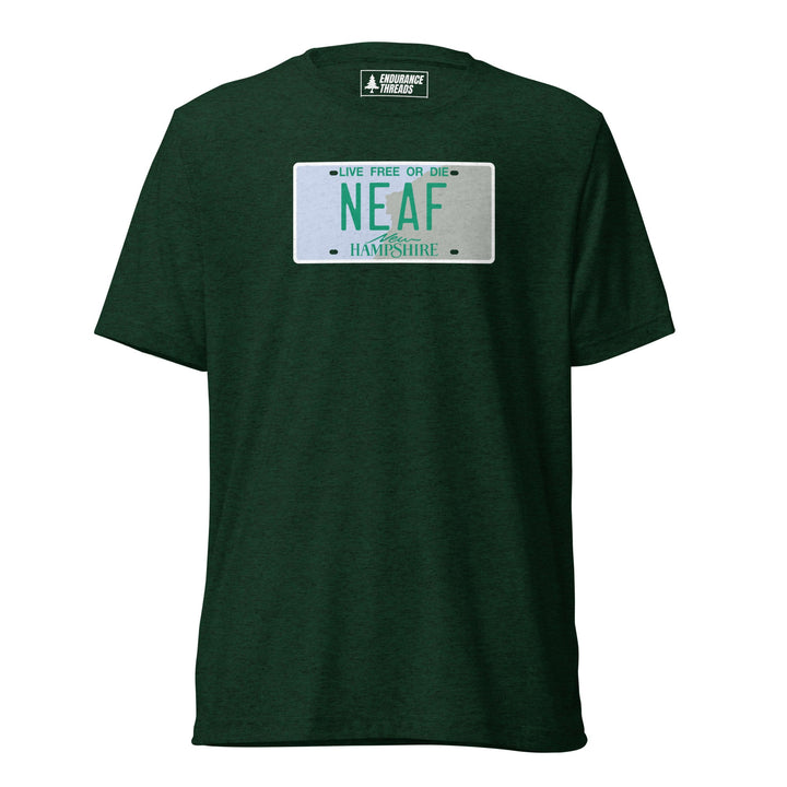 NEAF NH License Plate Tri - Blend Tee - Unisex - Endurance Threads