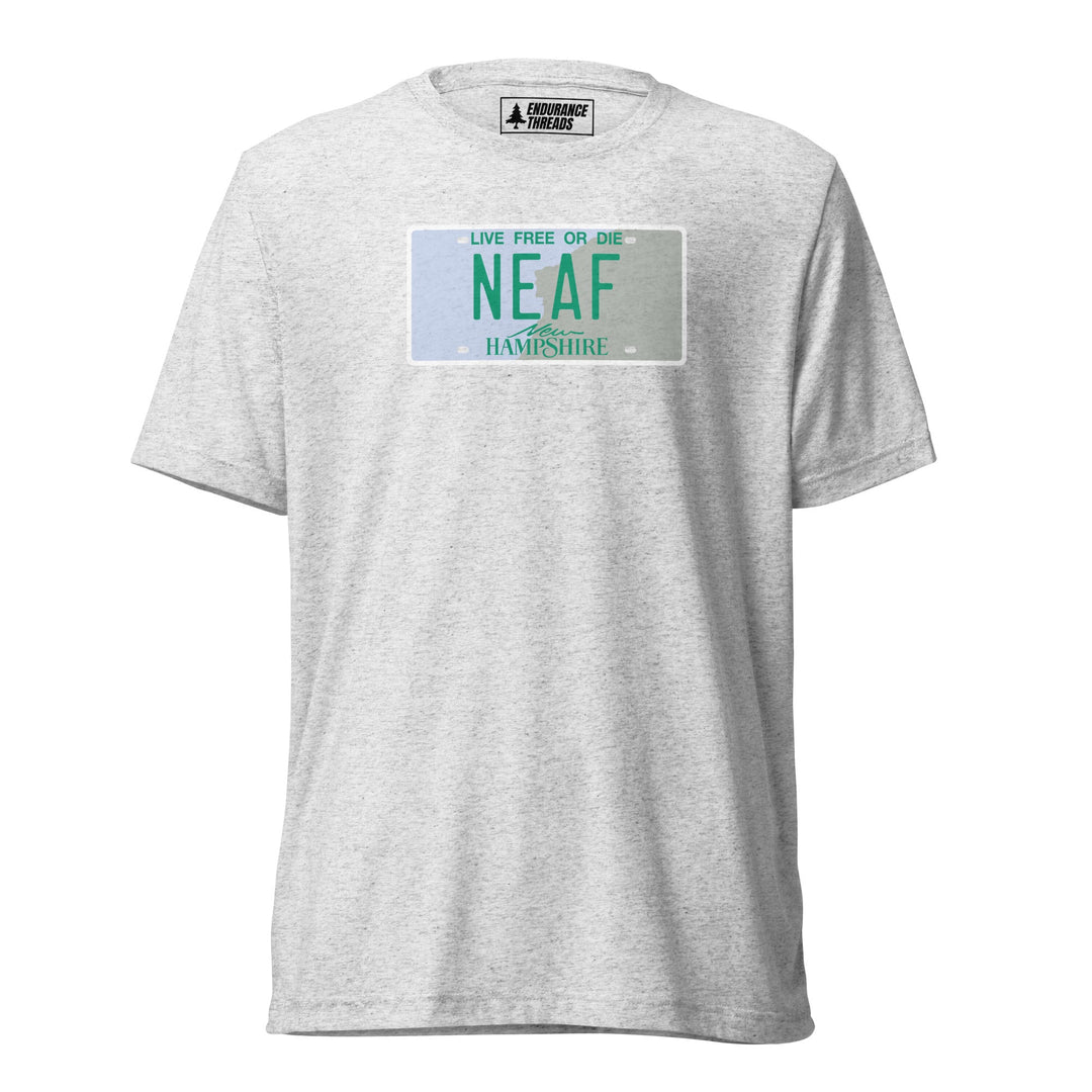NEAF NH License Plate Tri - Blend Tee - Unisex - Endurance Threads