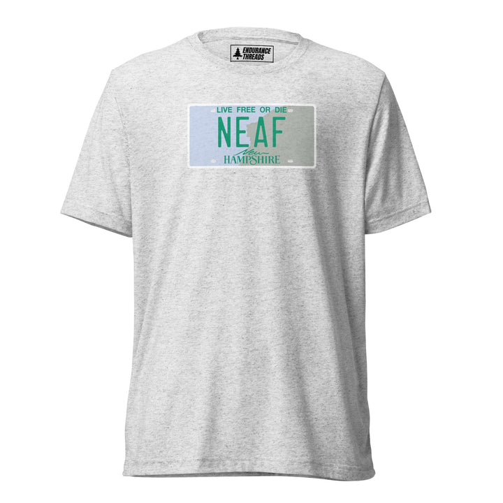 NEAF NH License Plate Tri - Blend Tee - Unisex - Endurance Threads