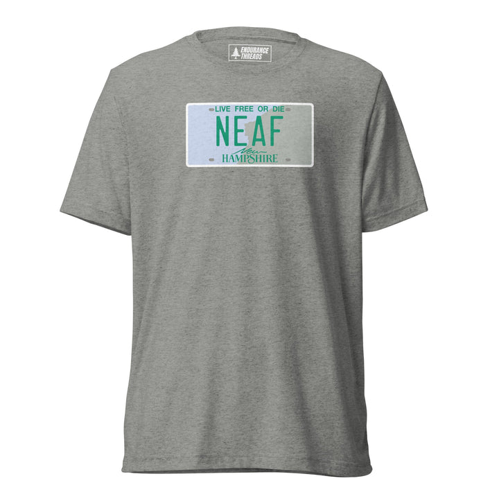 NEAF NH License Plate Tri - Blend Tee - Unisex - Endurance Threads