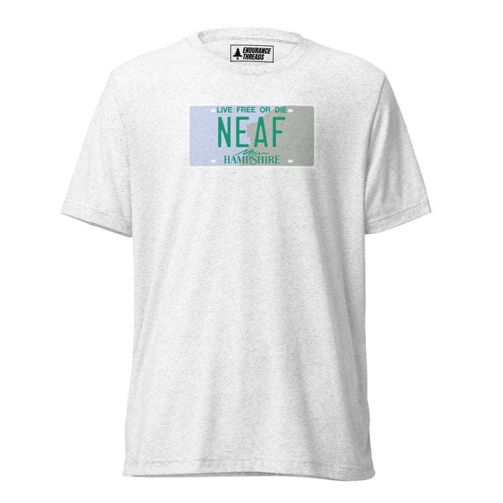 NEAF NH License Plate Tri - Blend Tee - Unisex - Endurance Threads