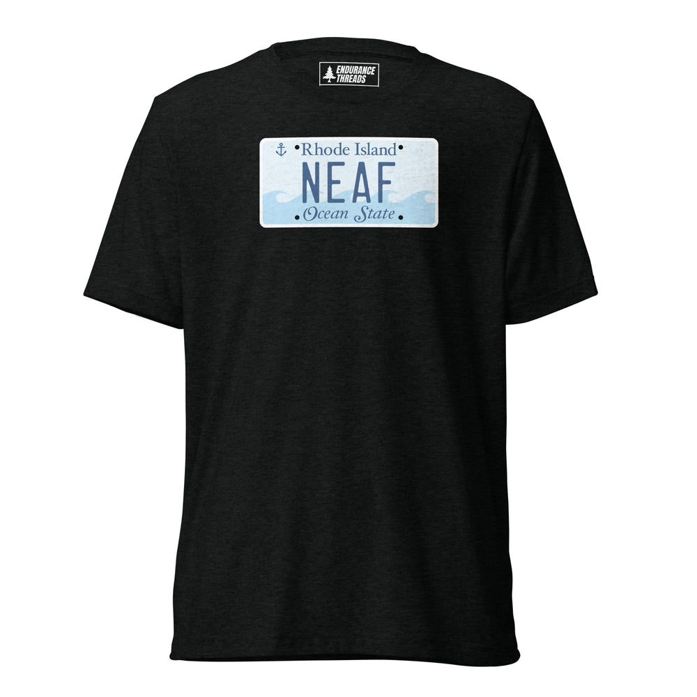 NEAF RI License Plate Tri - Blend Tee - Unisex - Endurance Threads