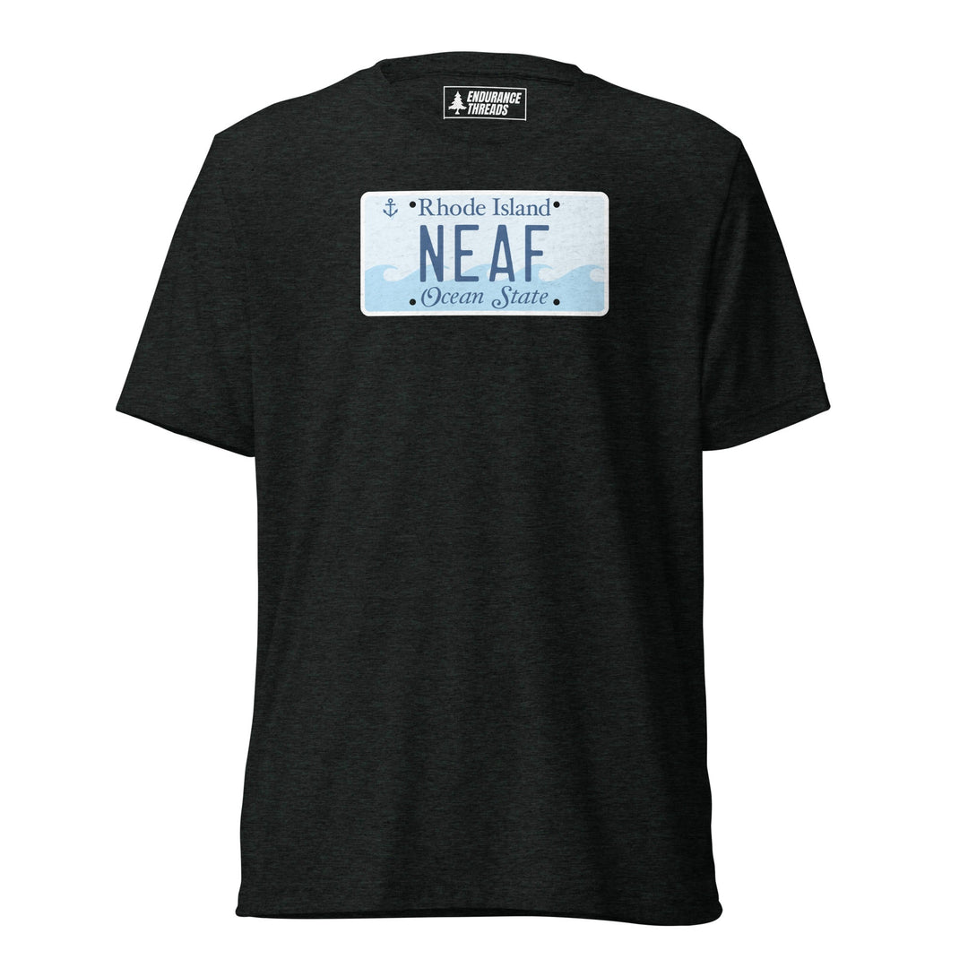 NEAF RI License Plate Tri - Blend Tee - Unisex - Endurance Threads