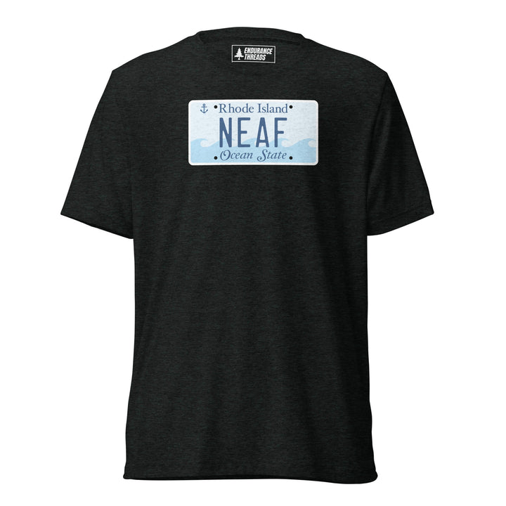 NEAF RI License Plate Tri - Blend Tee - Unisex - Endurance Threads
