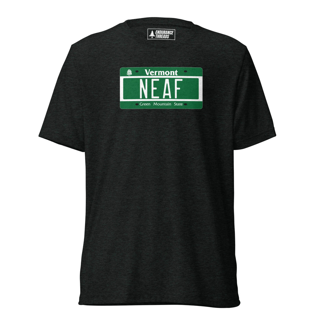 NEAF VT License Plate Tri - Blend Tee - Unisex - Endurance Threads