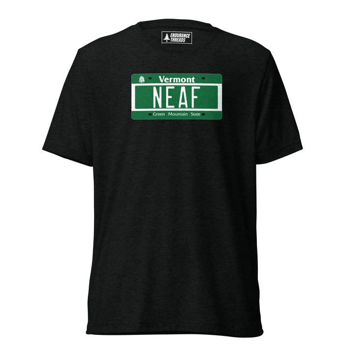 NEAF VT License Plate Tri - Blend Tee - Unisex - Endurance Threads