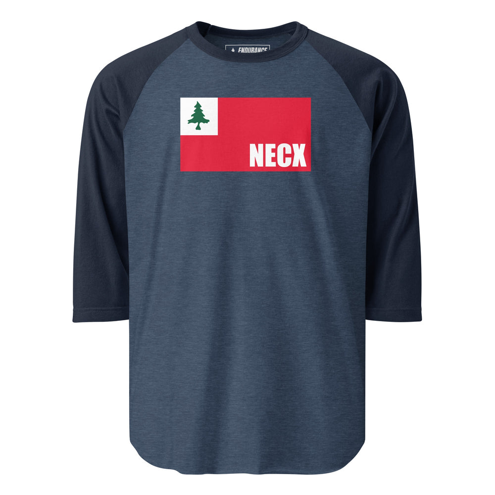 NECX Flag Baller 3/4 Tee - Unisex - Endurance Threads