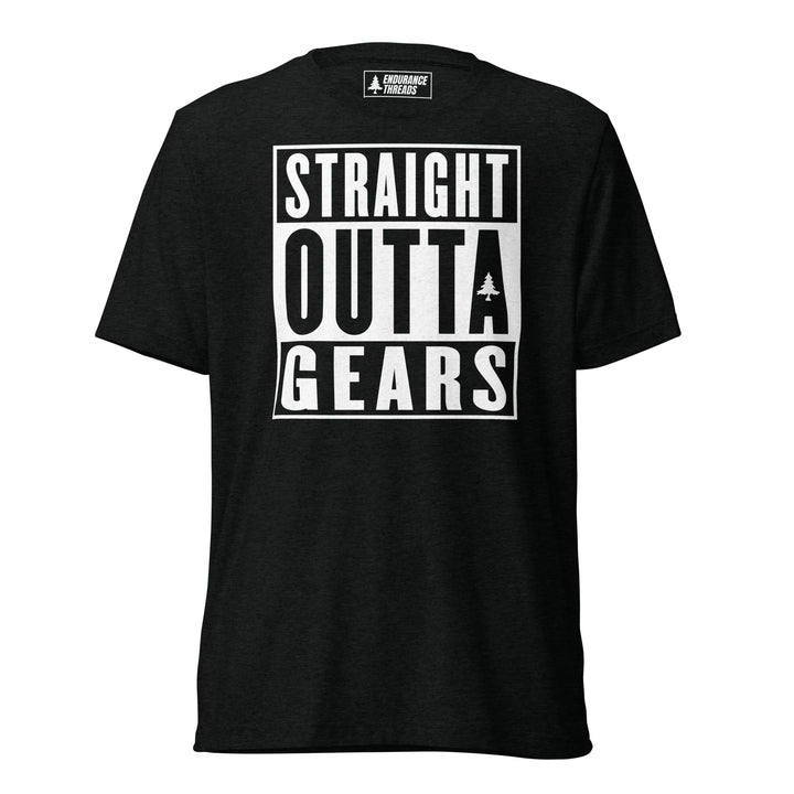 Straight Outta Gears Tri - Blend Tee - Unisex - Endurance Threads