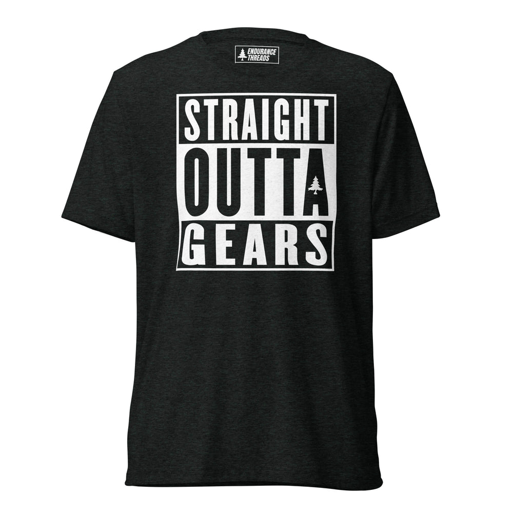 Straight Outta Gears Tri - Blend Tee - Unisex - Endurance Threads